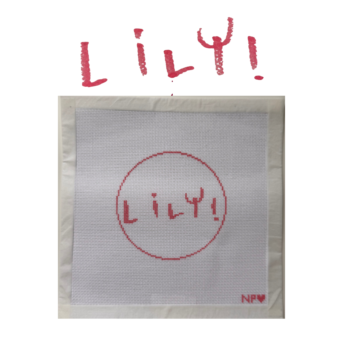 4inch Handwriting Round