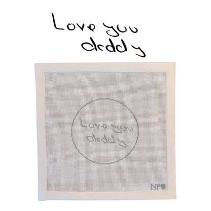 4inch Handwriting Round